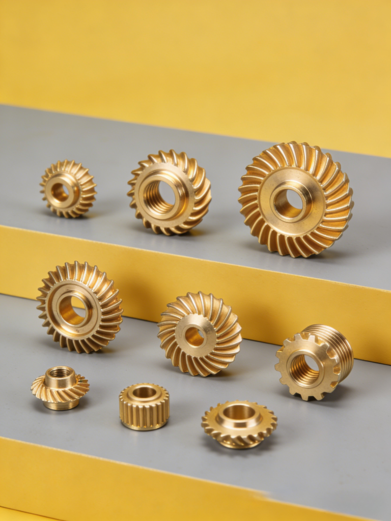 High-precision CNC machined C37700 brass impellers for water pumps with corrosion resistance and tight tolerance