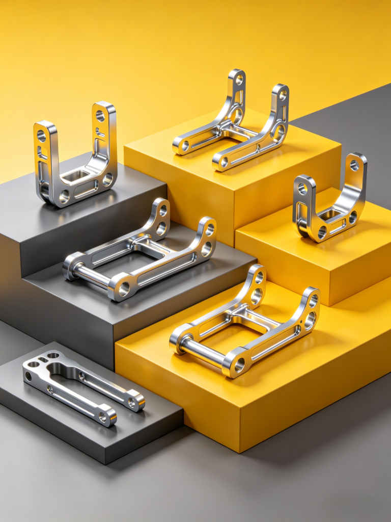 CNC precision machined rocker arm parts with tight tolerance control