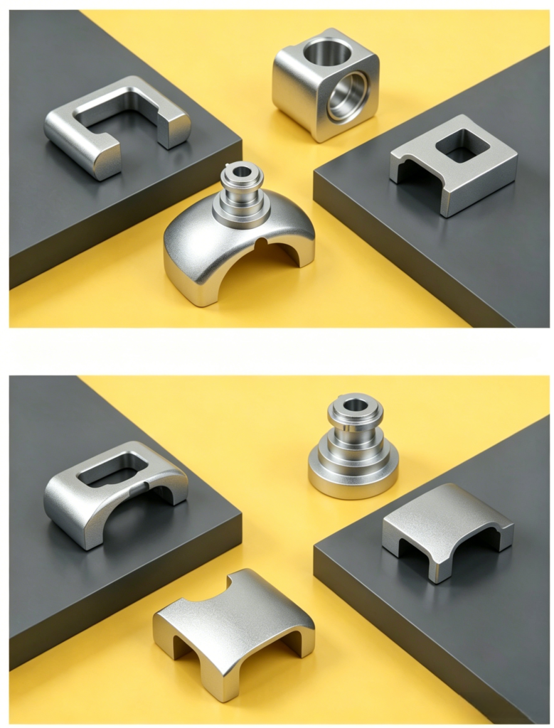 custom aluminum support bracket CNC machining
