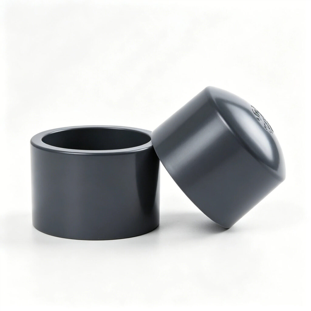 Multiple sizes PVC pipe end caps plastic pipe stopper