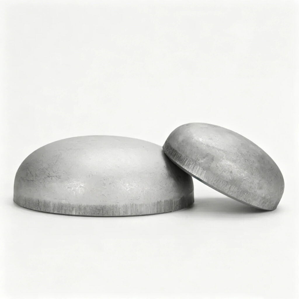 Round stainless steel pipe end caps pressure vessel cap