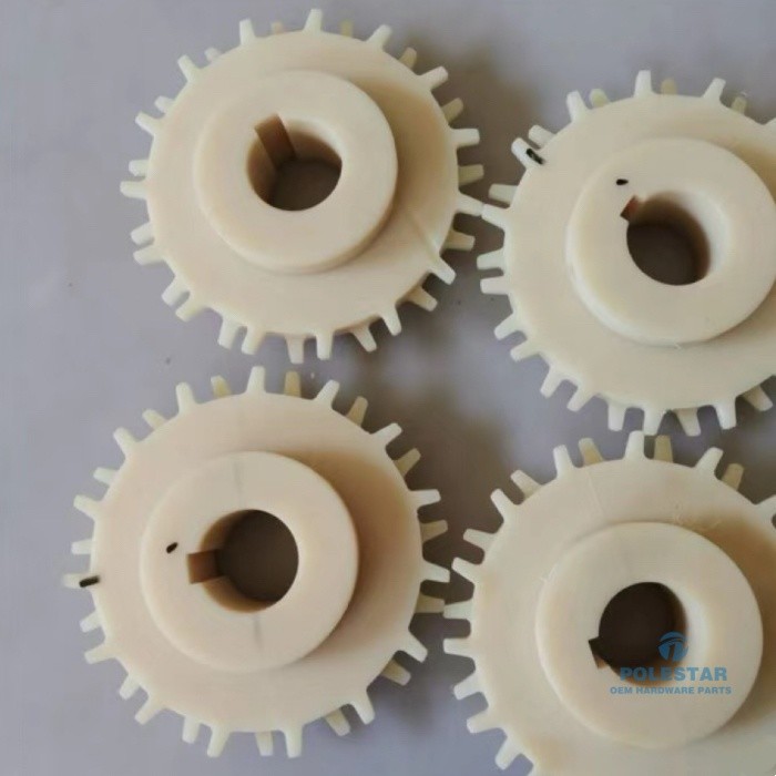Compound Gears custom nylon plastic gears for compact mechanisms requiring stable performance and dimensional accuracy