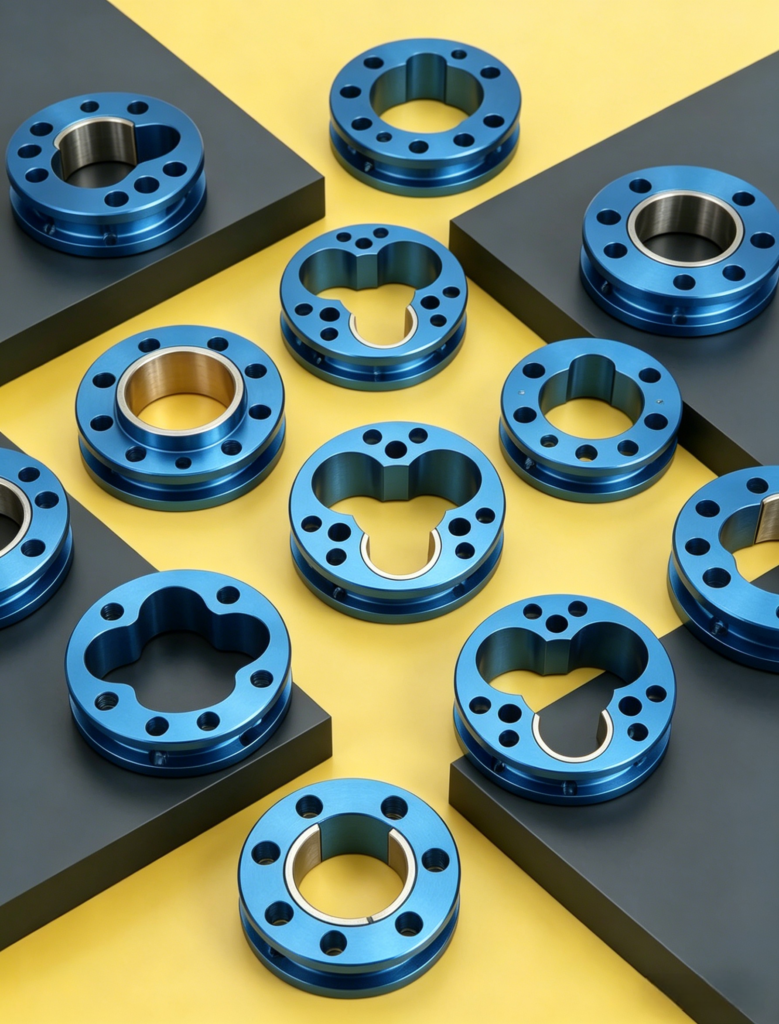 Aluminum Alloy Tripod Joint Housing for industrial equipment