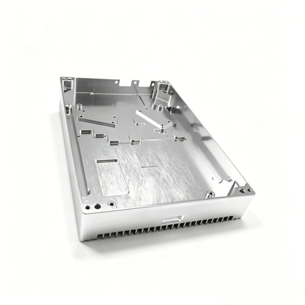 High accuracy CNC machined enclosure used in automation control system