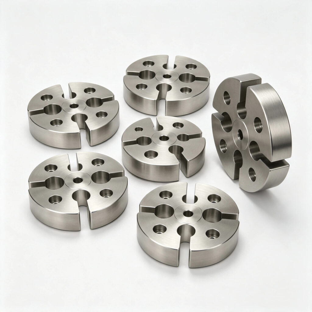 Custom counter flange with high dimensional accuracy