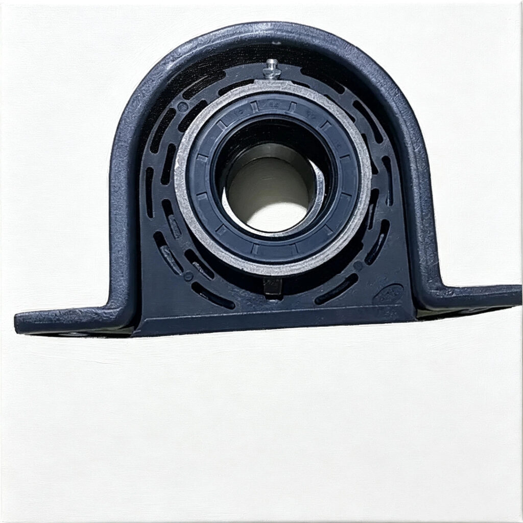 Custom bearing seats CNC machined from aluminum and steel for precision industrial machinery