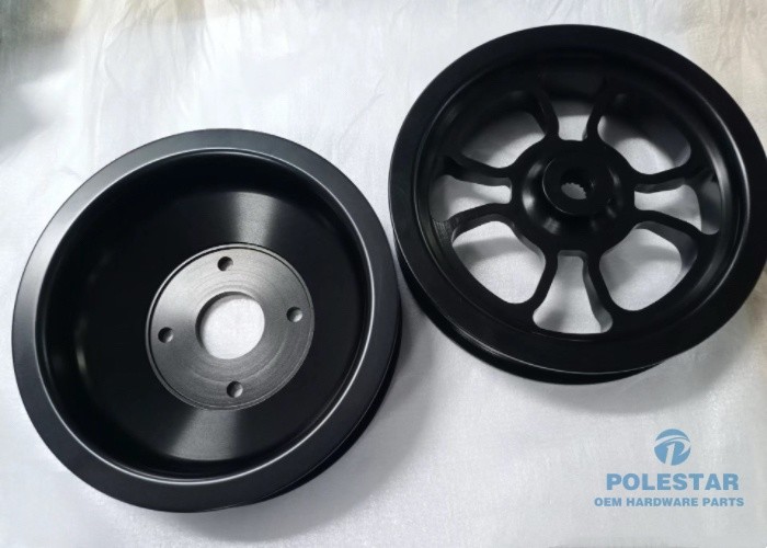 High Performance Multi Groove Pulley 100 Percent Quality Tested 2 Micron Surface Finish Ultra Smooth Operation - CNC Turni...