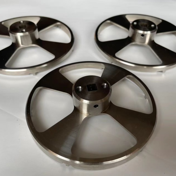 Custom Beautiful Metal Handwheel CNC Lathe Machine Part High-Quality CNC Milling Parts - CNC Milling Service - cncmachinin...