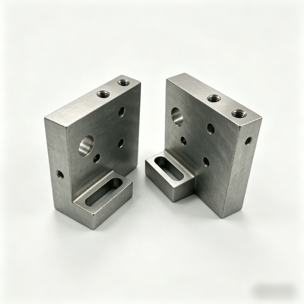 Precision Fixture Block Reliable 4-Hole Design for CNC Machining ...