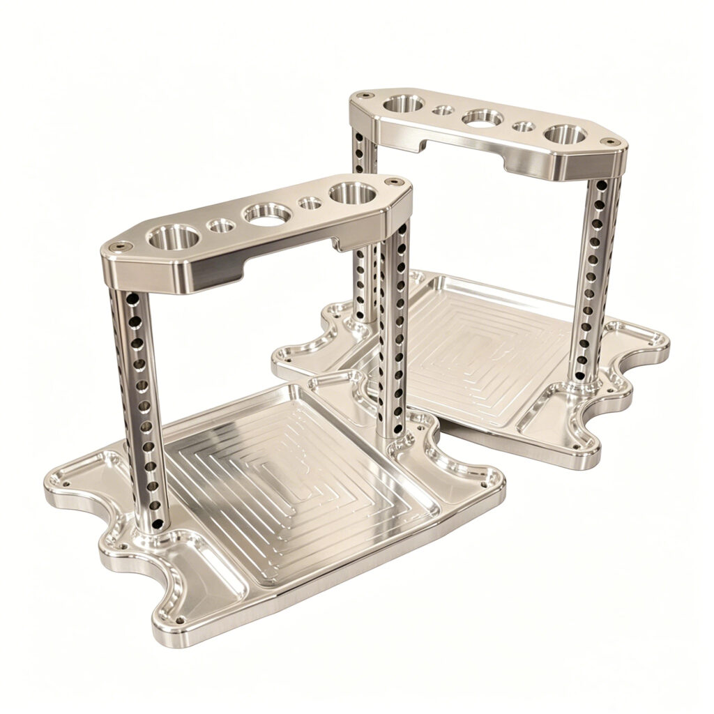 Machine Bracket Precision CNC Aluminum Bracket 100mm for Durable Support and Accurate ...