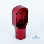 CNC Machined Aluminum Motor Housing Parts Red Anodized for Industrial Electric Motors - CNC Machining Services - cncmachin...
