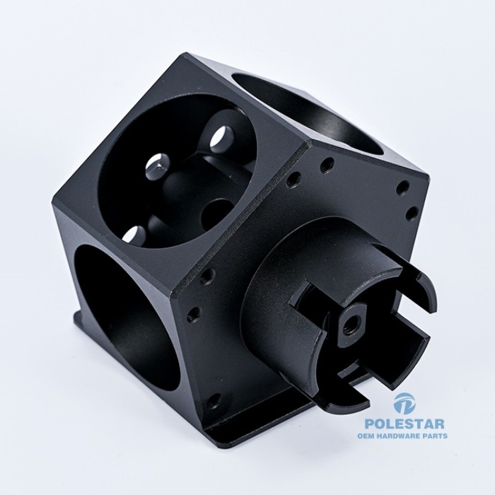 CNC Milled Aluminum Cube Housing – Superior IP65 Waterproof Anodized Enclosure for Outdoor Equipment - CNC Milling Servi...