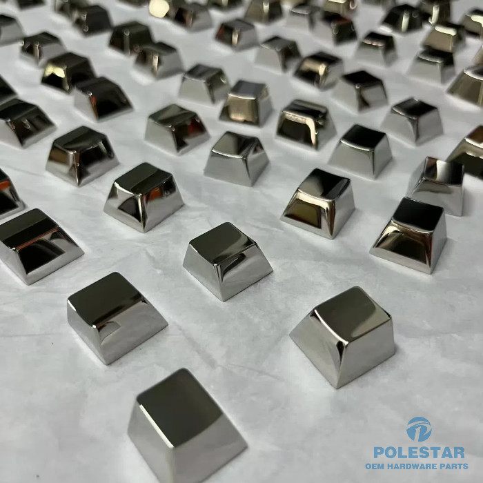 Beautiful Custom Metal Keycaps CNC Aluminum or Grade 5 Titanium with Unique Finishes for 37-Key Mechanical Keyboards - CNC...