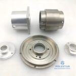 Rugged Anti Slip Flanged Hub Easy Mounting Vibration Dampening Power Transmission Gear Hobbing Heat Treatment - CNC Millin...