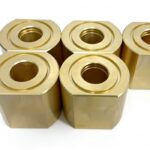 CNC Machined Superior C36000 Brass Threaded Pipe Fitting Adapter with Nickel Plating for Fluid Systems - CNC Turning Servi...