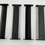 Fully Customizable Metal Table Legs Modern 8mm Thickness Industrial Grade Stainless Steel Legs - CNC Machining Services - ...
