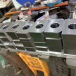 Excellent Fully Customizable Square Bushing 4 Bolt Mounting Precision Machined Steel Bushing for Linear Motion Systems - C...