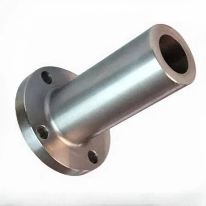 Custom Stainless Steel Beauty Long Weld Neck Flange 10 Inch Size 6mm Wall Thickness 316L Flange - CNC Turning Service - cn...
