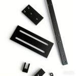 OEM Custom Tent Brackets 316L Stainless Steel CNC Machined with Quick Release Latches for Rooftop Tent - CNC Machining Ser...