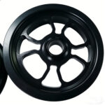 Heavy Duty Aluminum Wheel Hub Forged Alloy 5 Axis CNC Machined with Colorful Finish for Car - Precision Metal Products - c...