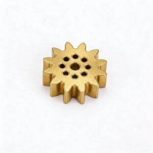 Extremely Precise C86300 Aluminum Brass Worm Gear CNC Machined Mini Wheel Shaft Worm Gear Set for Heavy Duty Industrial Ge...