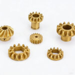 Extremely Precise C86300 Aluminum Brass Worm Gear CNC Machined Mini Wheel Shaft Worm Gear Set for Heavy Duty Industrial Ge...