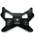 Black Coated Shock Tower Plates with Accurate 3/8″ Thick for Cold Air Intake CNC Machining Milling - CNC Milling Ser...