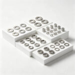 Micro Precision Spacer Washers Burr Free Consistent Thickness Bearing Spacing Shimming Stamping Deburring - CNC Turning Se...