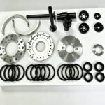 Heavy Load Flange Washers Anti Loosening Scratch Free Bolted Joint Assembly Cold Forming Heat Treatment - CNC Turning Serv...