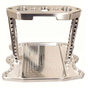 Precision CNC Aluminum Bracket 100mm for Durable Support and Accurate Mounting - CNC Machining Services - cncmachiningmill...