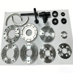 Heavy Load Flange Washers Anti Loosening Scratch Free Bolted Joint Assembly Cold Forming Heat Treatment - CNC Turning Serv...