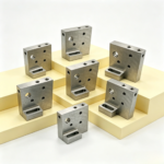 Angle Mounting Bracket with Accurate 5/16″ Thick Steel Frames for Electrical Enclosures - CNC Milling Service - cncm...