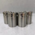 Custom Efficient Set Screw Bushing 2 Piece Design High Strength Steel Bushing for Shaft Locking Applications - CNC Turning...