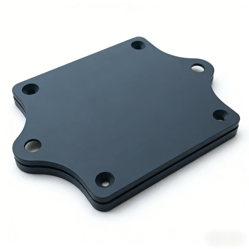 High Reliable 3 Thickness Grades Custom Adapter Plate Strict Tolerance Control for Zero Play Performance - CNC Machining S...