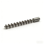 Reliable Custom Auger Screw ±001 Inch Tolerance High Precision Stainless Steel Auger for Industrial Material Handling - C...