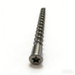 Reliable Custom Auger Screw ±001 Inch Tolerance High Precision Stainless Steel Auger for Industrial Material Handling - C...