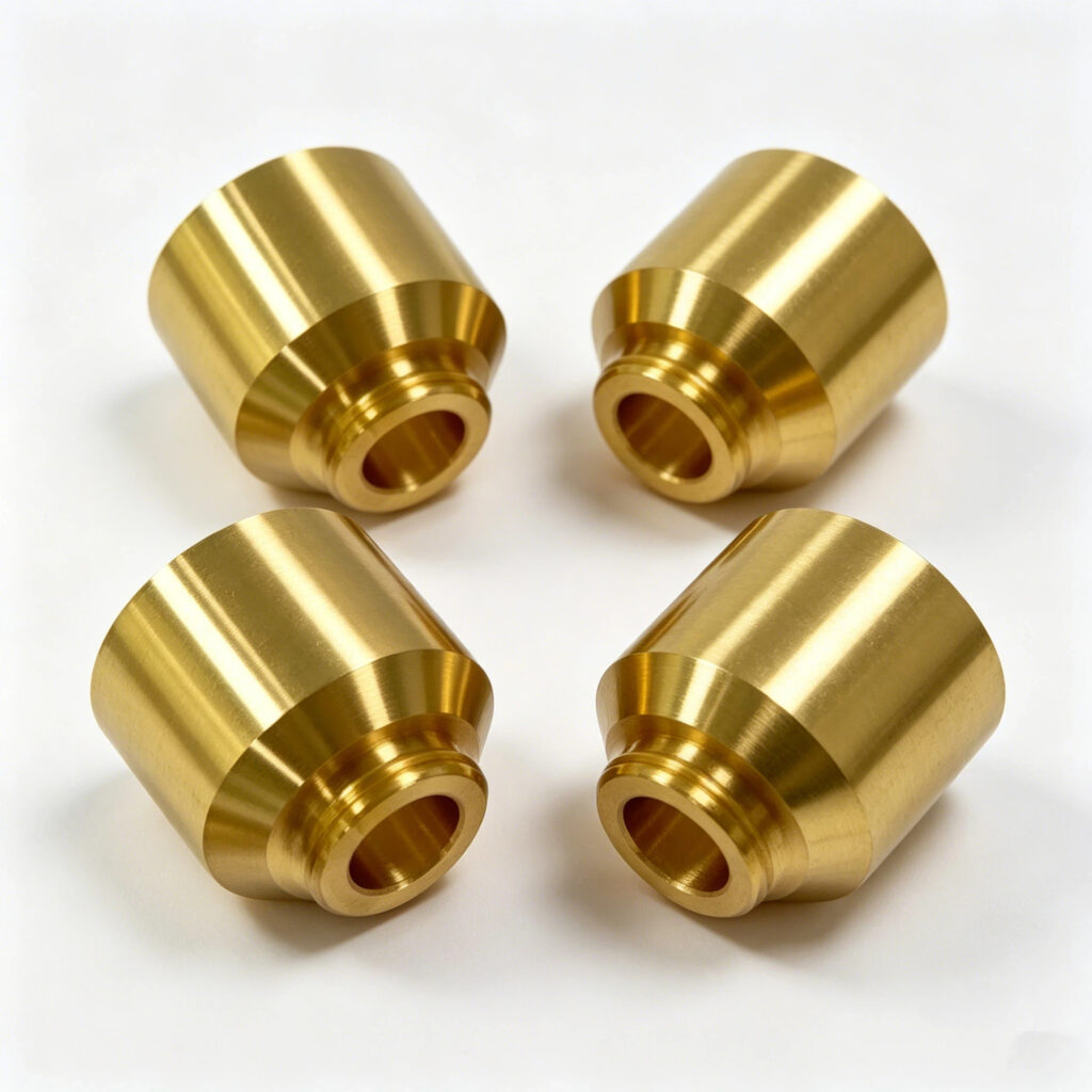 Extremely Ultra Polished Brass Tube Fitting 150pcs for Plumbing & HVAC Applications - CNC Turning Service - cncmachini...