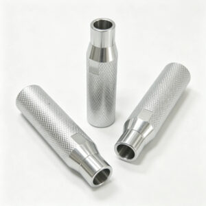 High-Quality 304 306 Stainless Steel Knurled Shaft Extremely Corrosion-Resistant Brass Knurled Spindle ISO 9001 - CNC Turn...