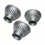 Customised Beauty Heat Sink Housing 150mm Width Die Cast Aluminum Cooling Housing with Fins - Precision Metal Products - c...