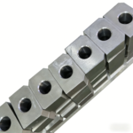 Excellent Fully Customizable Square Bushing 4 Bolt Mounting Precision Machined Steel Bushing for Linear Motion Systems - C...