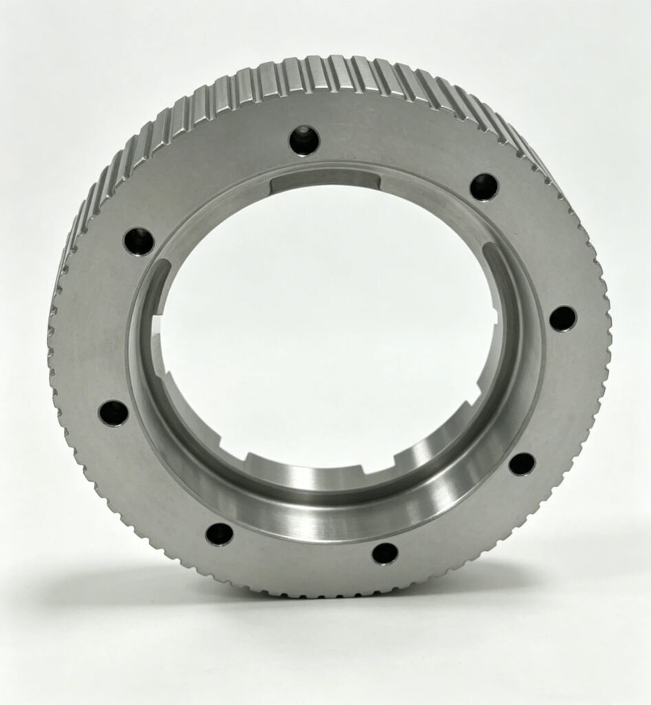 Custom Reliable Engineered Spline Sleeve 3 Set Screw Configuration High Torque Spline Sleeve - CNC Machining Services - cn...