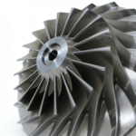 High Reliable OEM Custom Turbocharger Impeller 5 Axis Milled 15 Degree Blade Angle High Efficiency Compressor Wheel - CNC ...