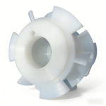 Fine Surface Tailored Plastic Impeller 5 Piece Assembly High Temperature PC Impeller for Industrial Pumps - CNC Machining ...