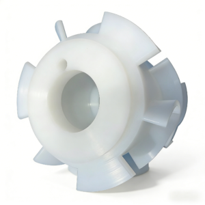 Fine Surface Tailored Plastic Impeller 5 Piece Assembly High Temperature PC Impeller for Industrial Pumps - CNC Machining ...