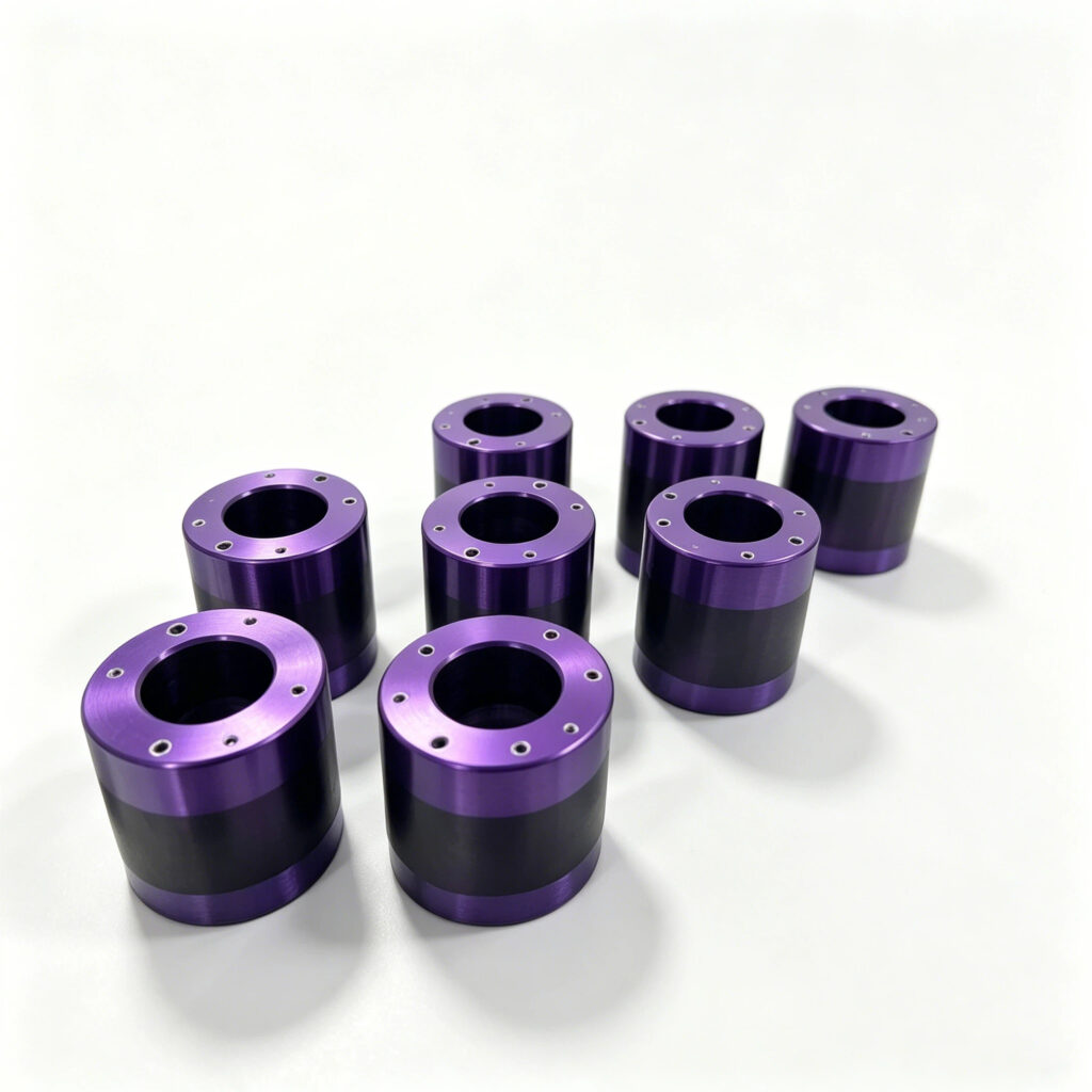 Fully Customizable Flanged Sleeve 6 Bolt Hole Precision Machined Stainless Steel Flanged Sleeve - Precision Metal Products...