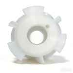 Fine Surface Tailored Plastic Impeller 5 Piece Assembly High Temperature PC Impeller for Industrial Pumps - CNC Machining ...