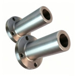 Custom Stainless Steel Beauty Long Weld Neck Flange 10 Inch Size 6mm Wall Thickness 316L Flange - CNC Turning Service - cn...