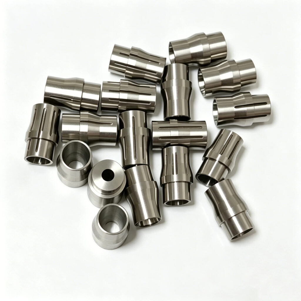 Fully Customizable CNC Turning Machine Parts 6mm to 100mm Diameter Stainless Steel Components - CNC Turning Service - cncm...