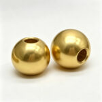 Reliable Polished Brass Dome Nut  M6 x 12mm Outer Diameter Height 8mm For Furniture - CNC Turning Service - cncmachiningm...