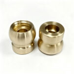 Long Lasting Polished Brass Cap Nut M6 x 12mm Hex Head Height 8mm CNC Turned - CNC Turning Service - cncmachiningmilling.com